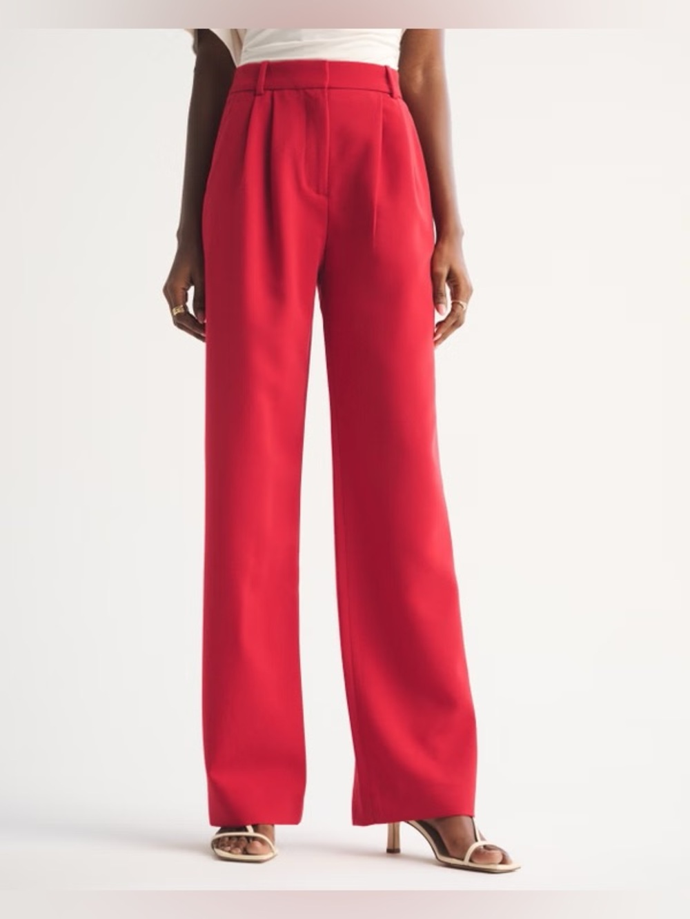 A&F Sloane Tailored Wide Leg Pant NEVER WORN